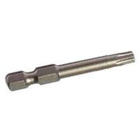 CAMO Power Bit, T40 Drive, Torx Drive, 14 in Shank, Hex Shank, 2 in L, Hardened Carbon Steel 333930